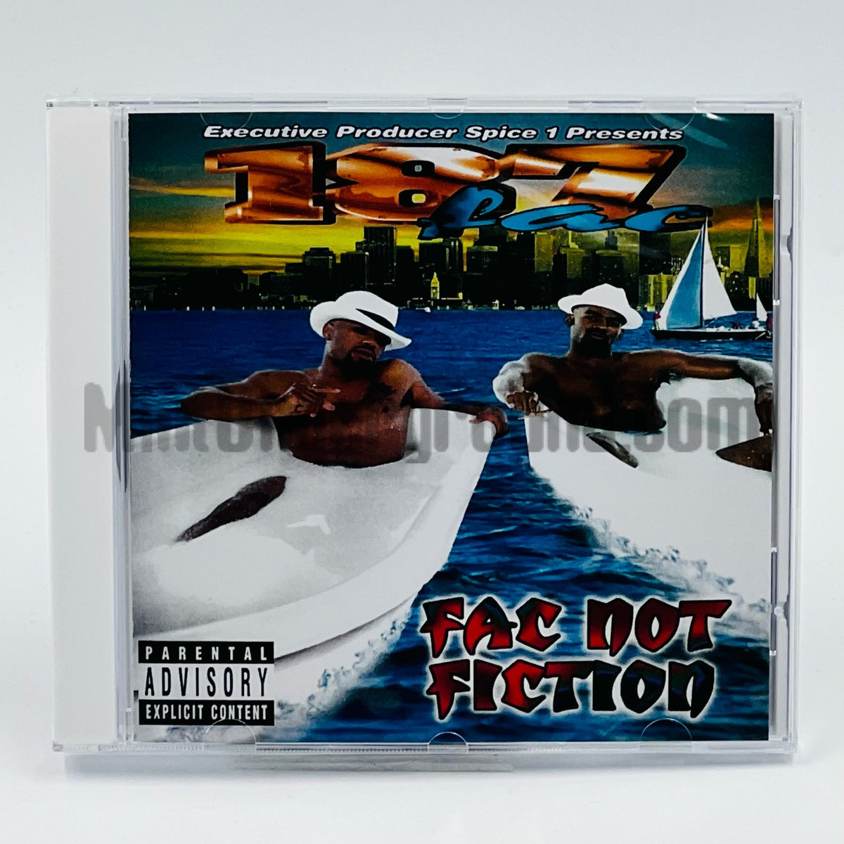 187 Fac – Fac Not Fiction CD, front cover