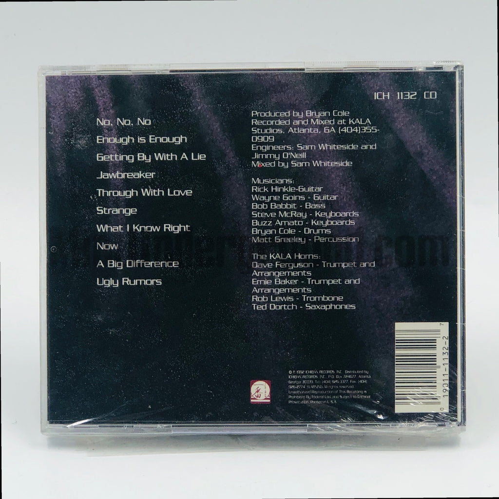 Travis Haddix – What I Know Right Now CD, back cover