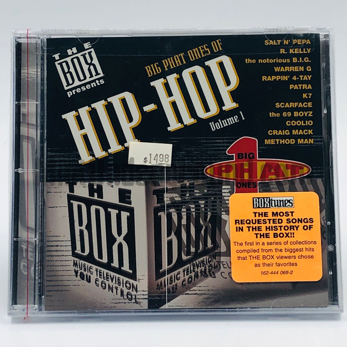 Various Artists – The Box Presents: Big Phat Ones Hip-Hop Volume I CD, front cover