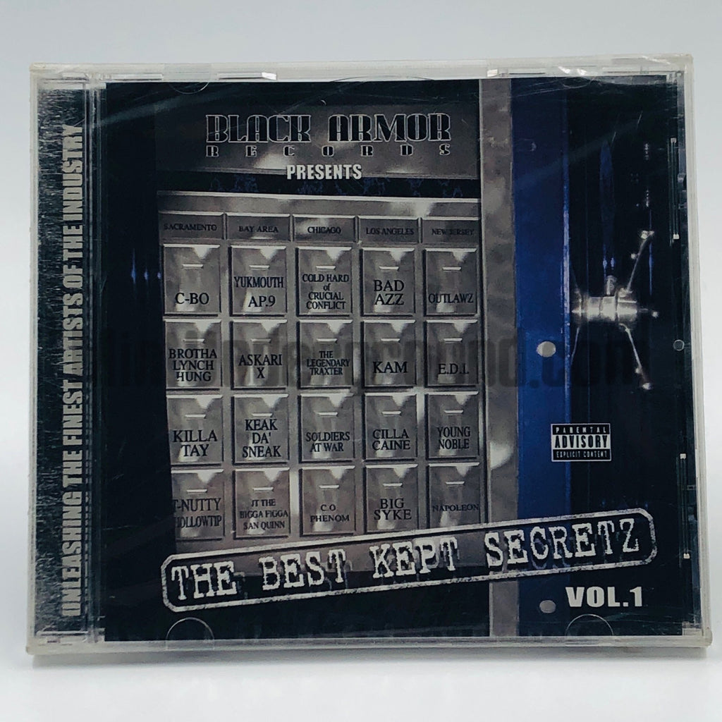 Various Artists – Black Armor Records presents: The Best Kept Secretz Vol. 1 CD, front cover