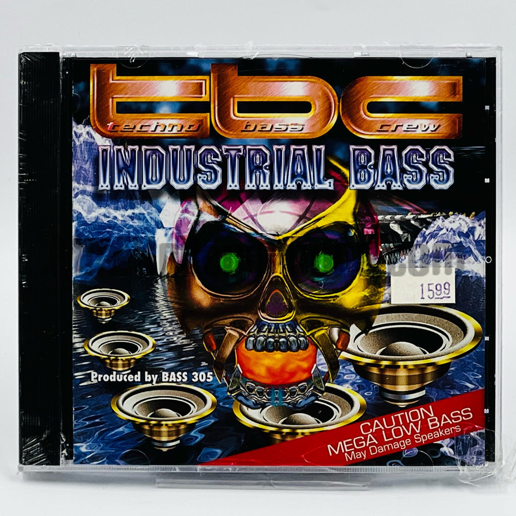 Techno Bass Crew – Industrial Bass CD, front cover
