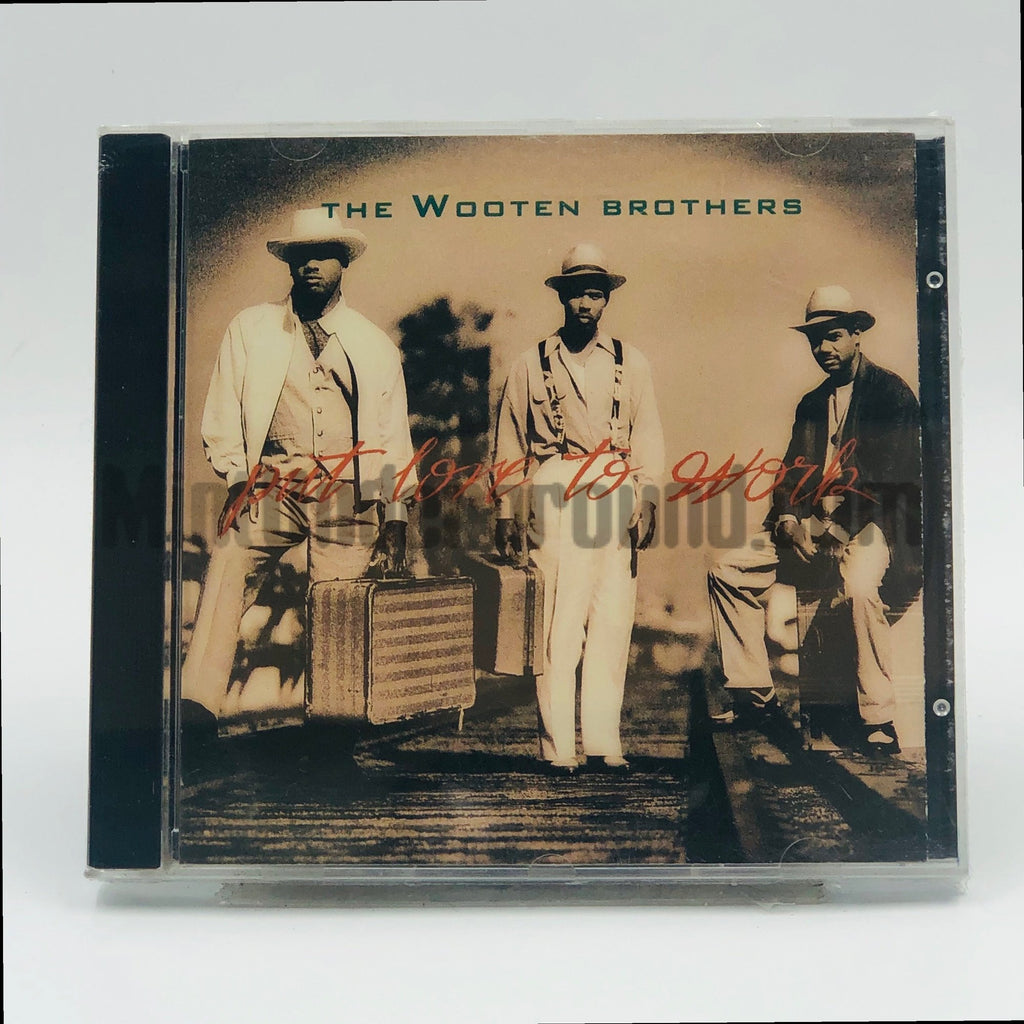 The Wooten Brothers – Put Love To Work CD, front cover