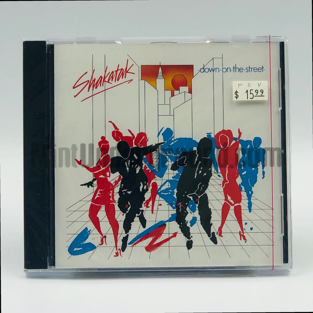 Shakatak – Down On The Street CD, front cover