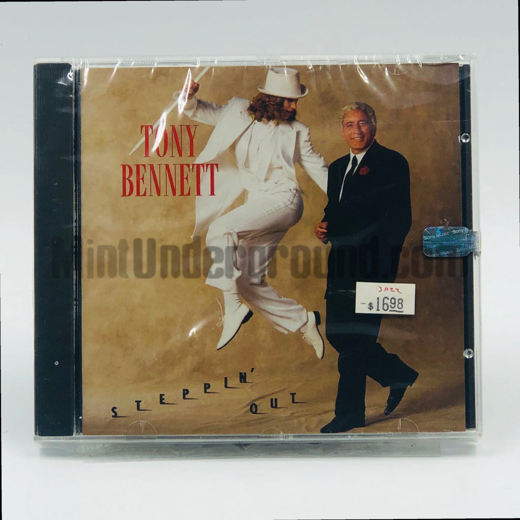 Tony Bennett – Steppin' Out CD, front cover