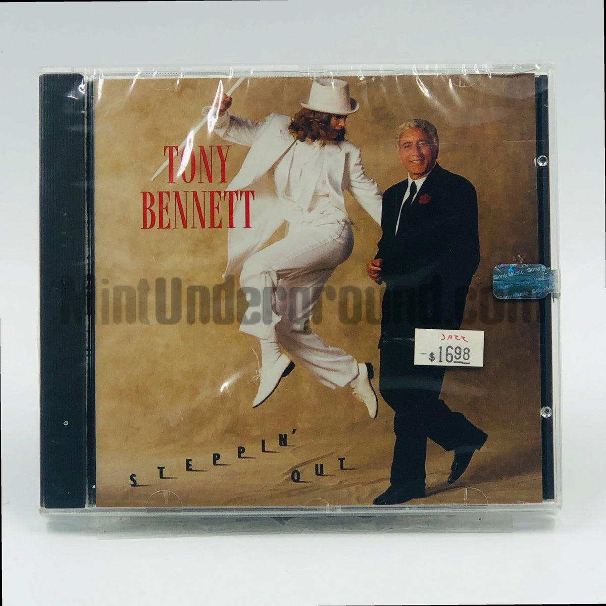 Tony Bennett – Steppin' Out CD, front cover