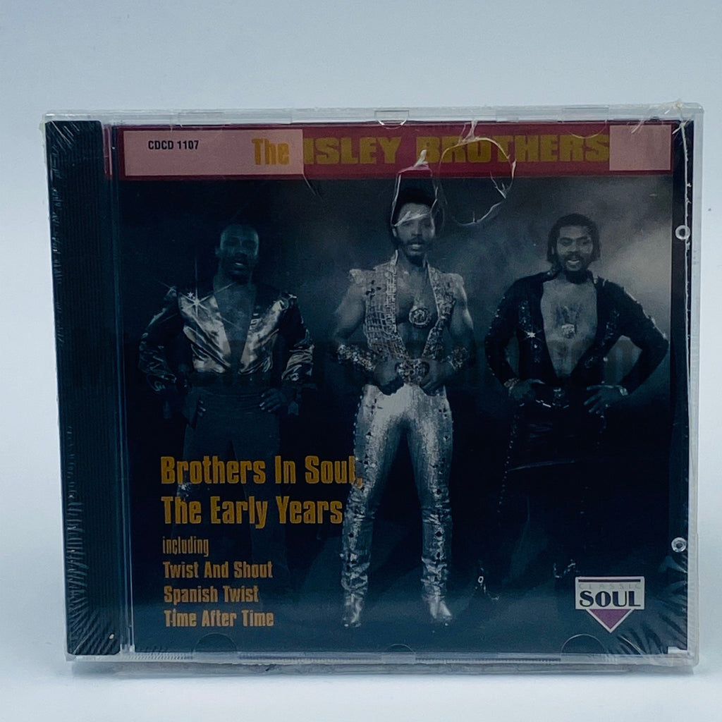 The Isley Brothers – Brothers In Soul, The Early Years CD, front cover