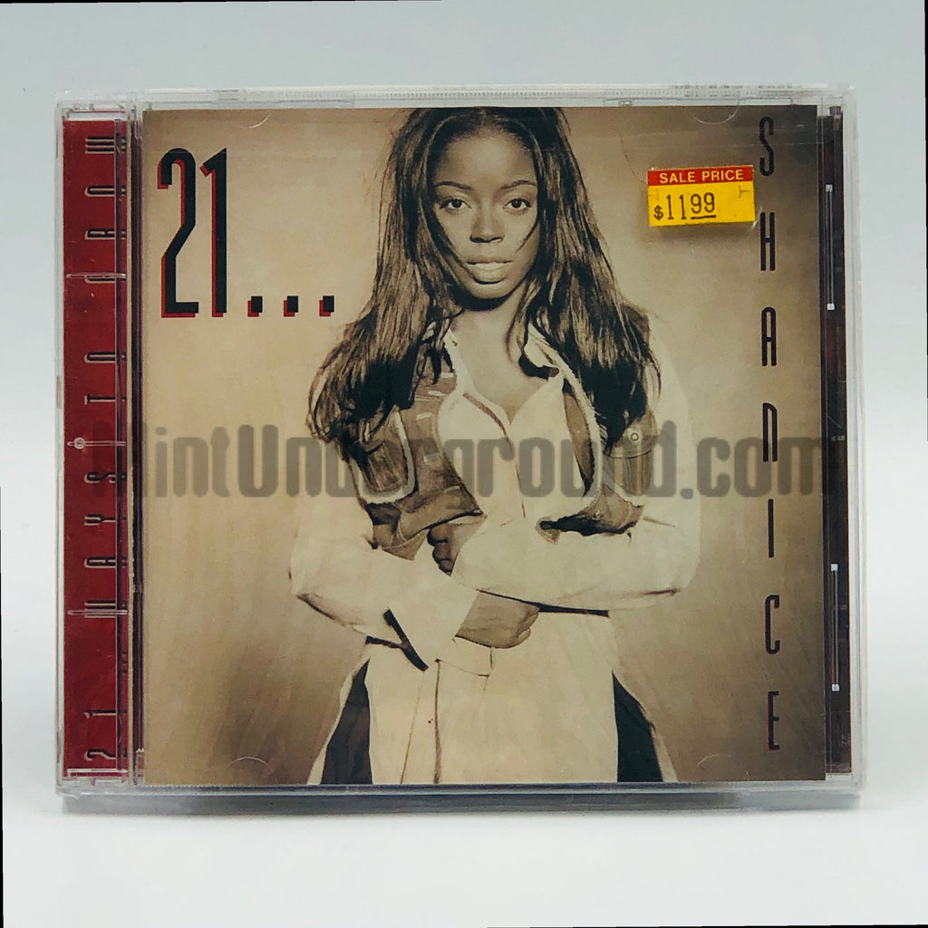 Shanice – 21...Ways To Grow CD, front cover