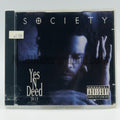 Society – Yes 'N' Deed (The E.P.) CD, front cover
