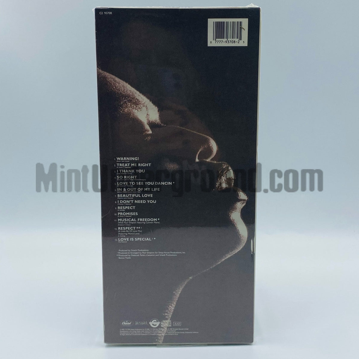 Adeva – Adeva! CD, back cover