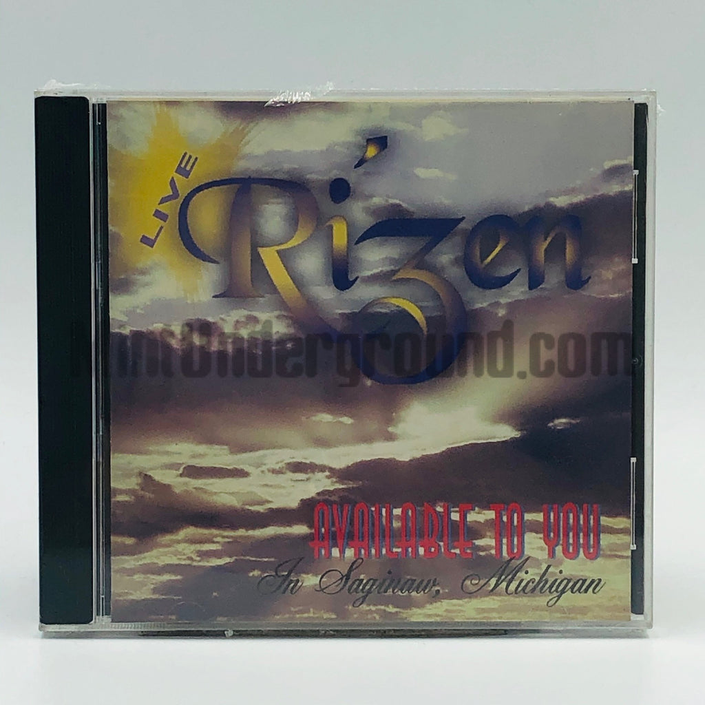 Rizen – Available To You CD, front cover