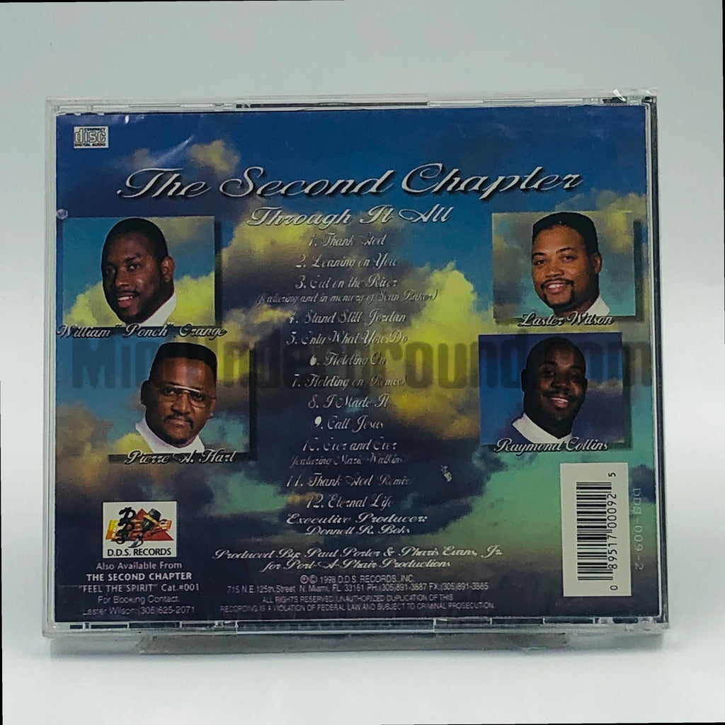 The Second Chapter – Through It All CD, back cover