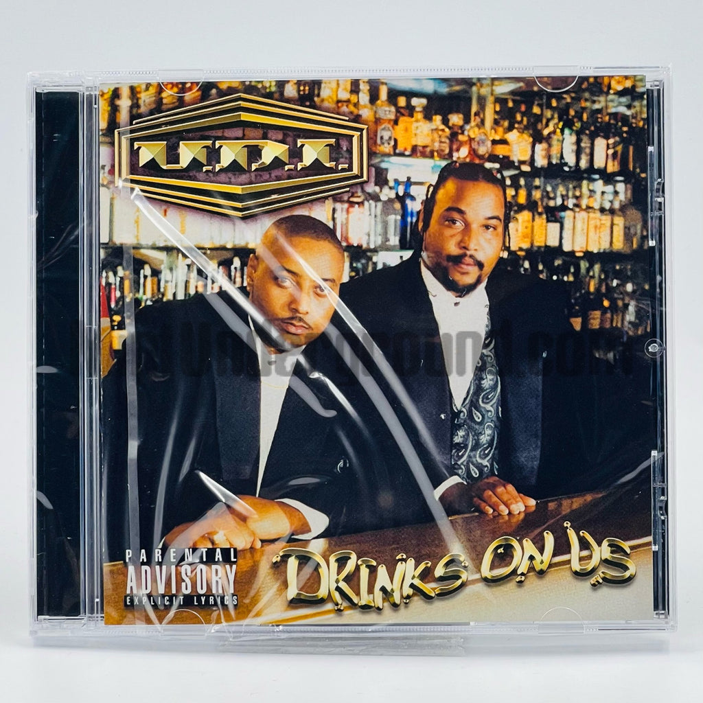 U.D.I./UDI  (Unda Da Influence) – Drinks On Us CD, front cover