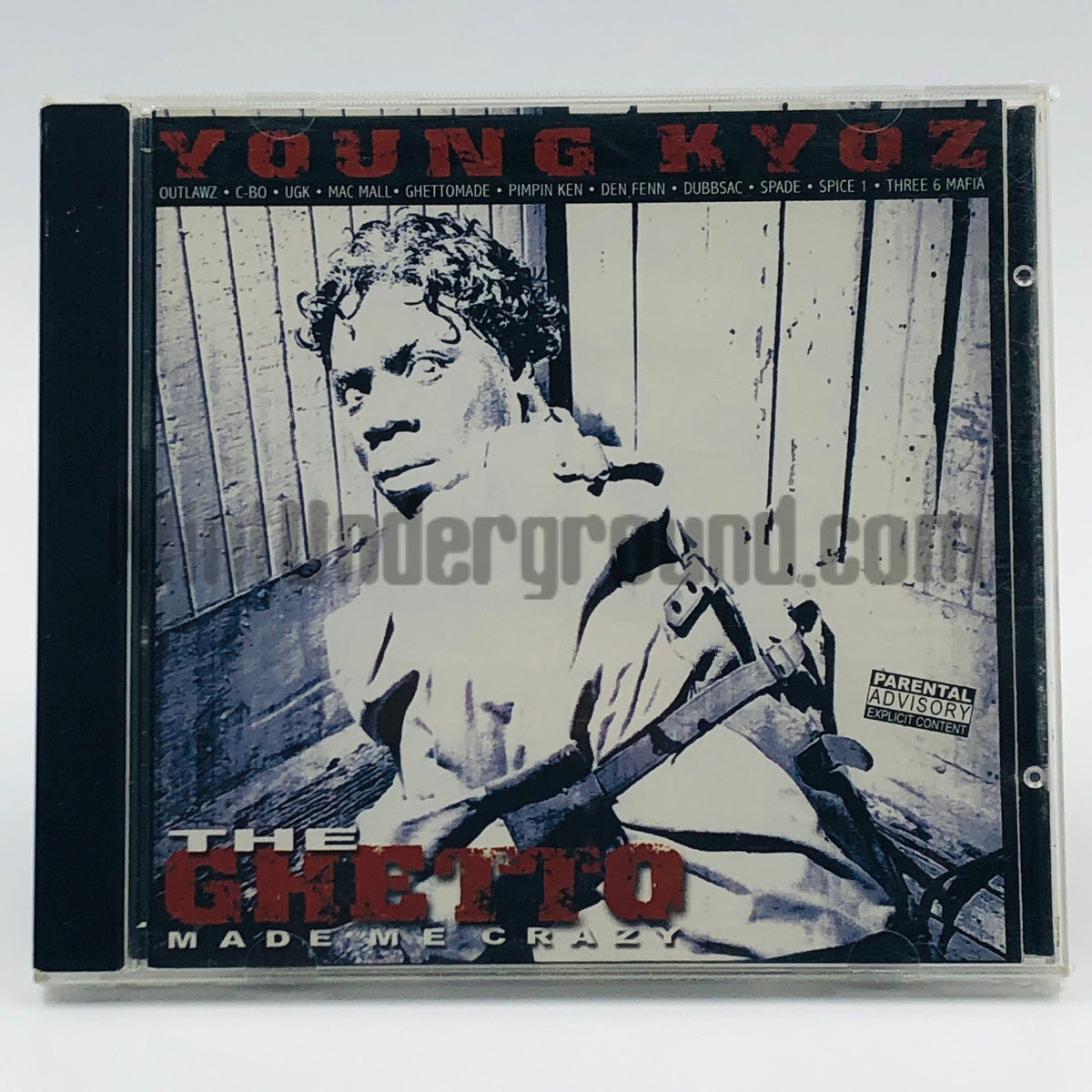 Young Kyoz – The Ghetto Made Me Crazy CD, front cover