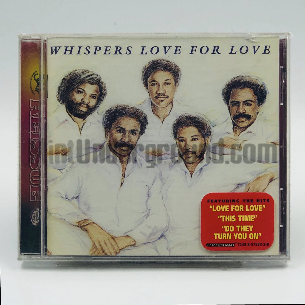 The Whispers – Love For Love CD, front cover