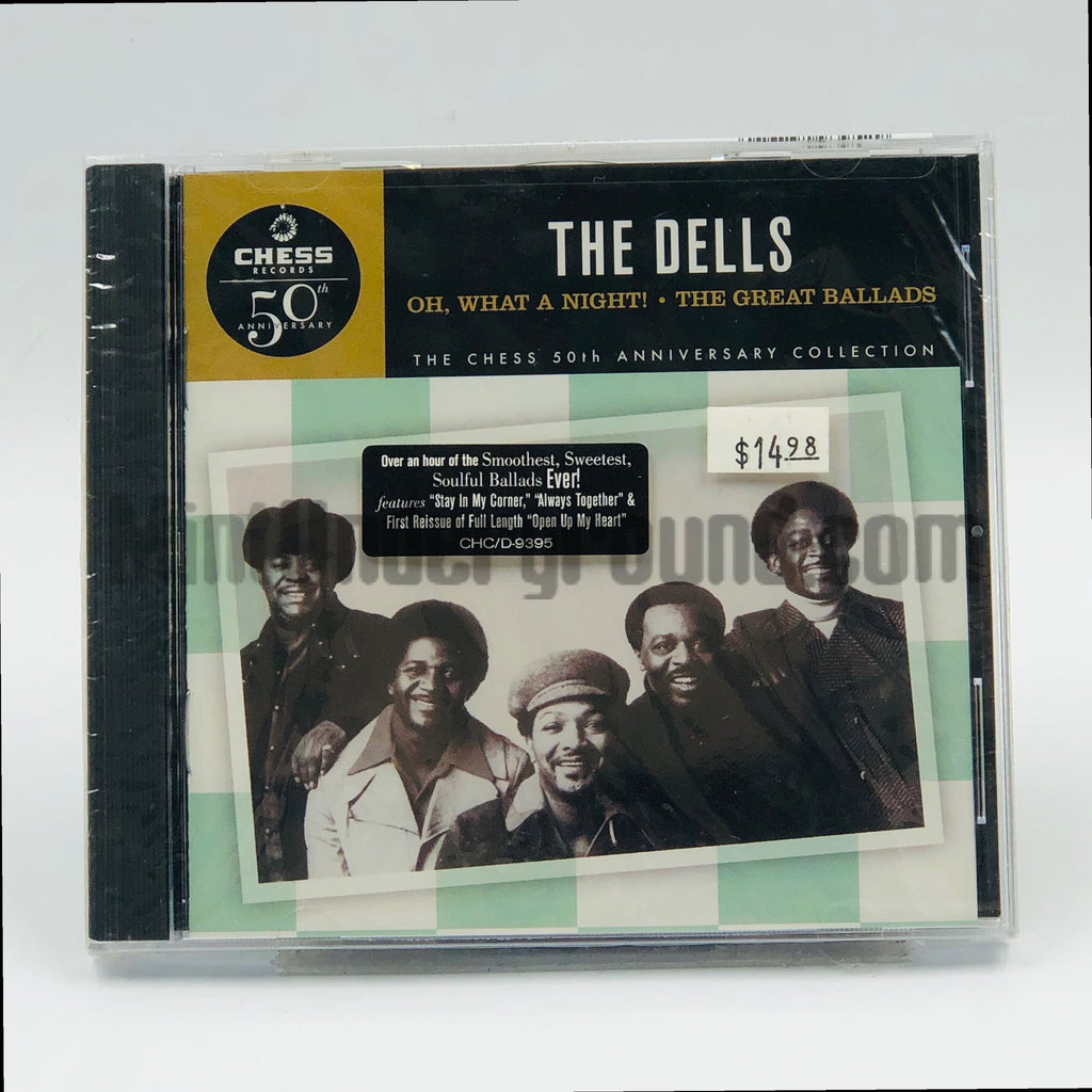 The Dells – Oh, What A Night/ The Great Ballads CD, front cover