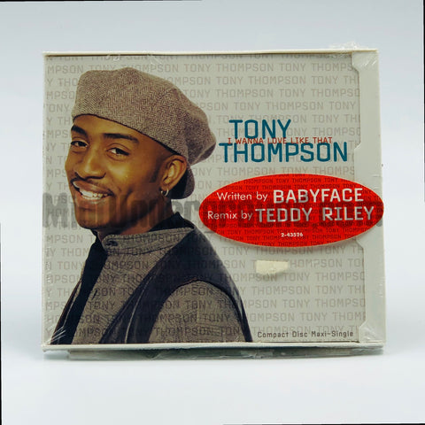 Tony Thompson: I Wanna Love Like That: CD Single