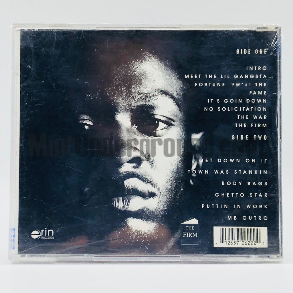 Lil Gangsta P – Meet The Lil Gangsta CD, back cover