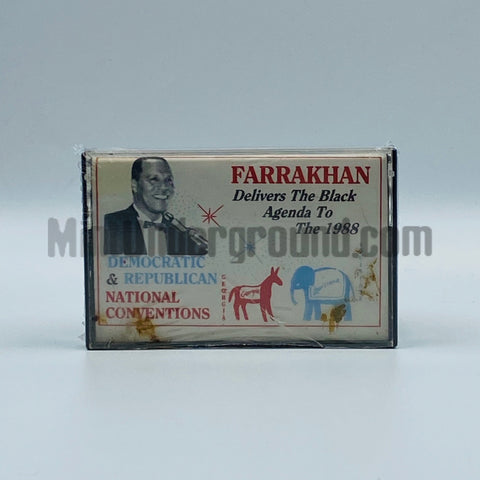 Louis Farrakhan: Delivers The Black Agenda to The 1988 Democratic & Republican National Convention's: Cassette