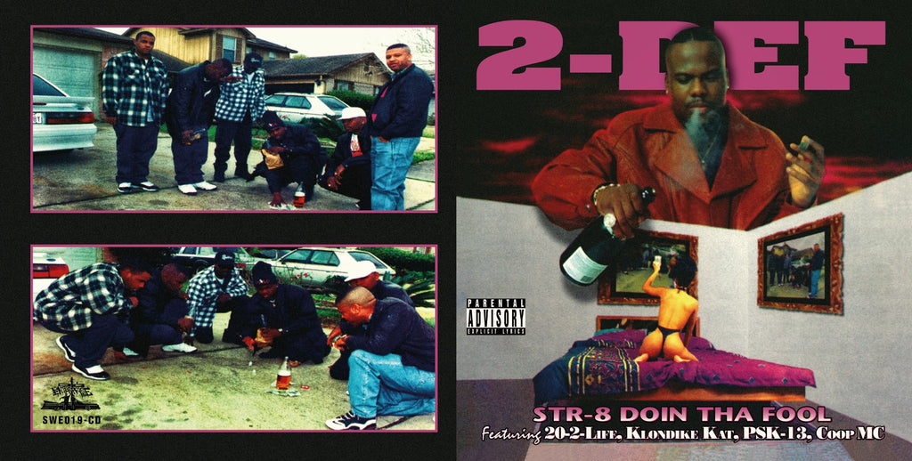 2 Def – Str-8 Doin' Tha Fool CD, additional photo 2