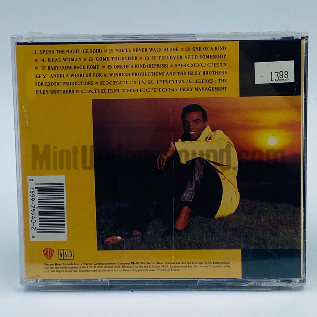The Isley Brothers featuring Ronald Isley – Spend The Night CD, back cover