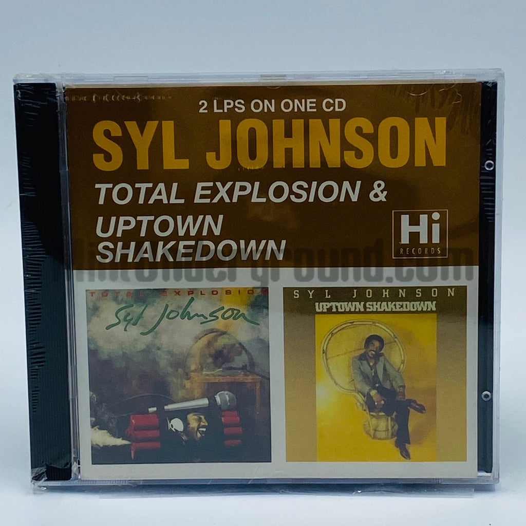 Syl Johnson – Total Explosion/Uptown Shakedown CD, front cover