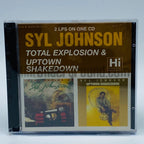 Syl Johnson – Total Explosion/Uptown Shakedown CD, front cover