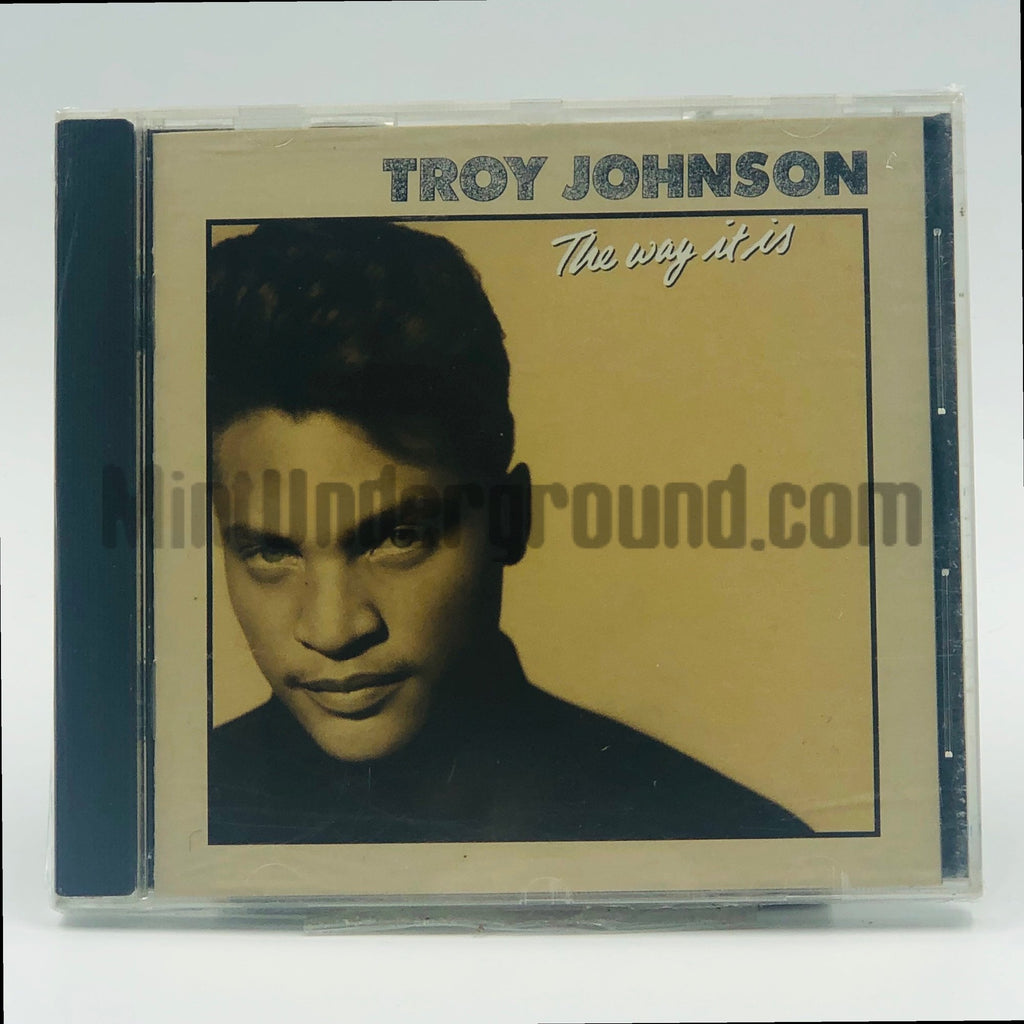 Troy Johnson – The Way It Is CD, front cover