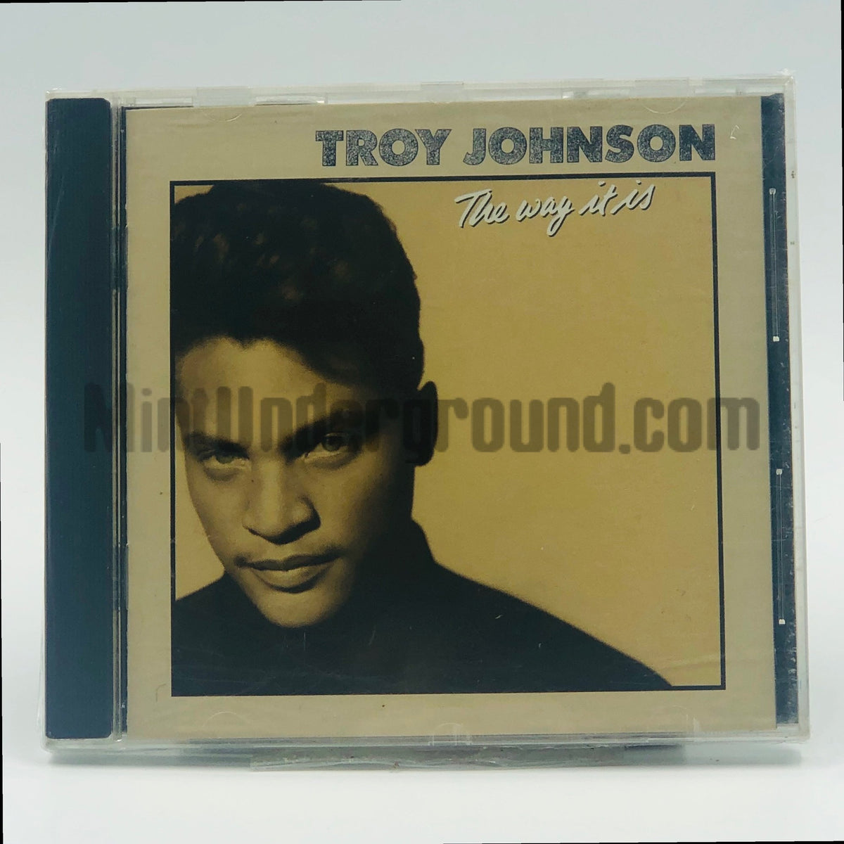 Troy Johnson – The Way It Is CD, front cover