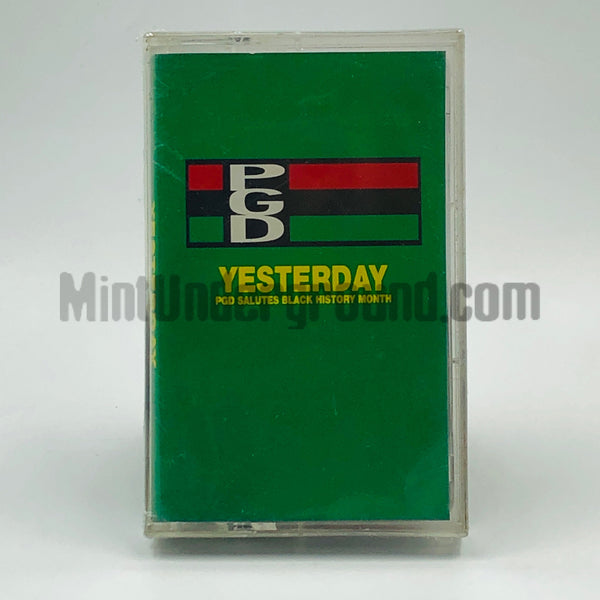 Various Artists: PGD Salutes Black History Month: Yesterday: Cassette Various Artists: PGD Salutes Black History Month: Yesterday: Cassette