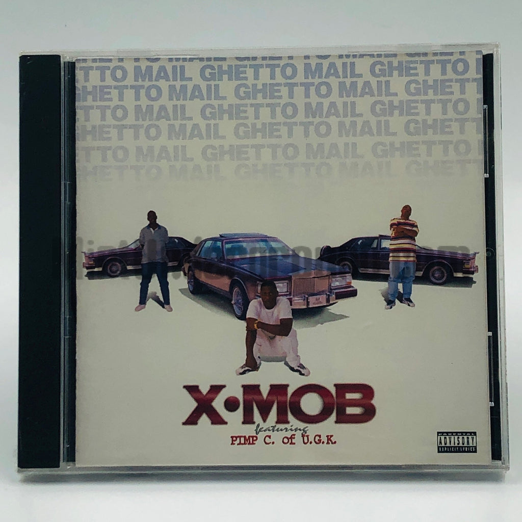 X-Mob – Ghetto Mail CD, front cover