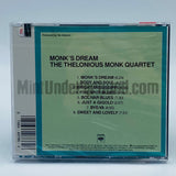 The Thelonious Monk Quartet: Monk's Dream: CD