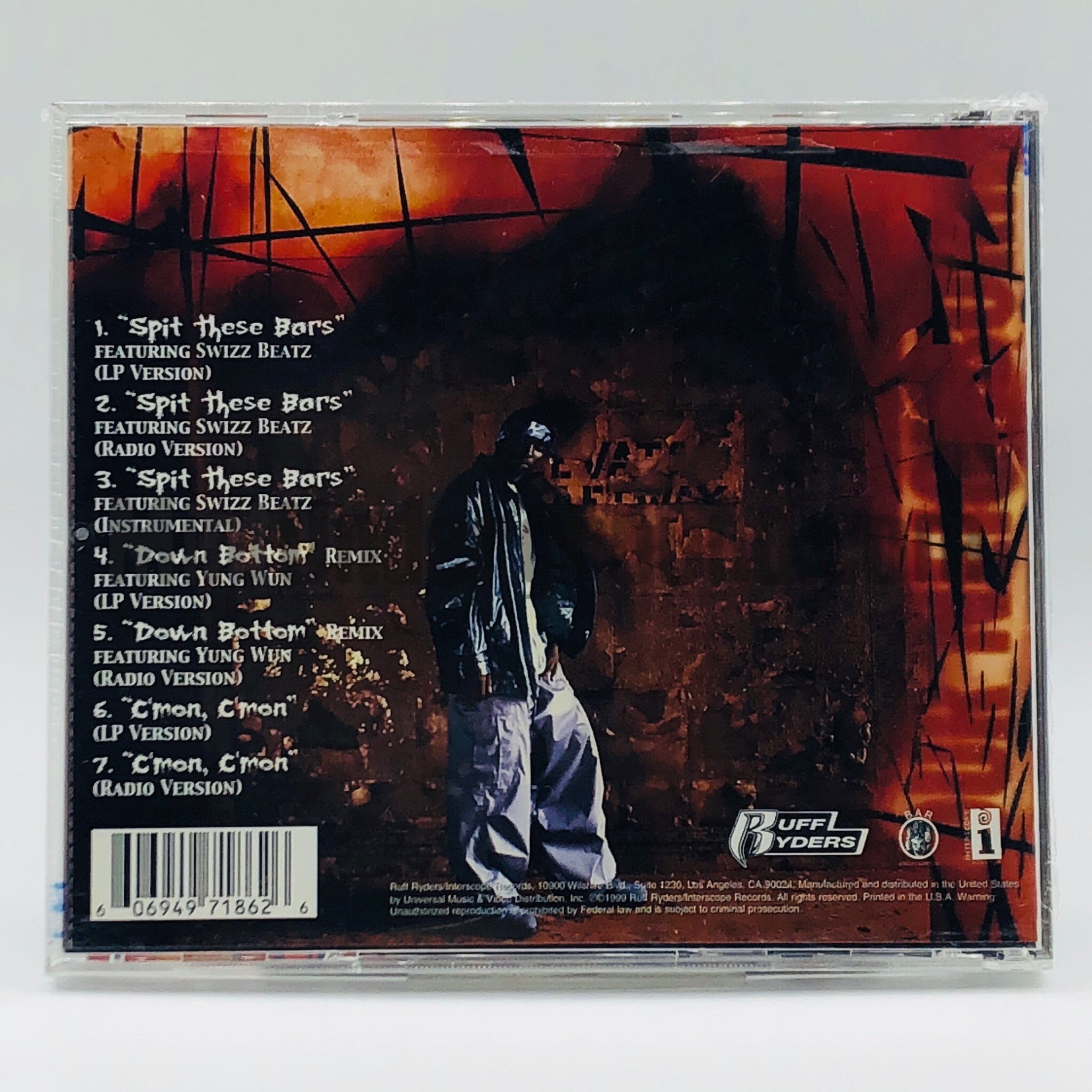 Drag-On: Spit These Bars/Down Bottom/C'mon C'mon: CD Single Drag-On: Spit These Bars/Down Bottom/C'mon C'mon: CD Single