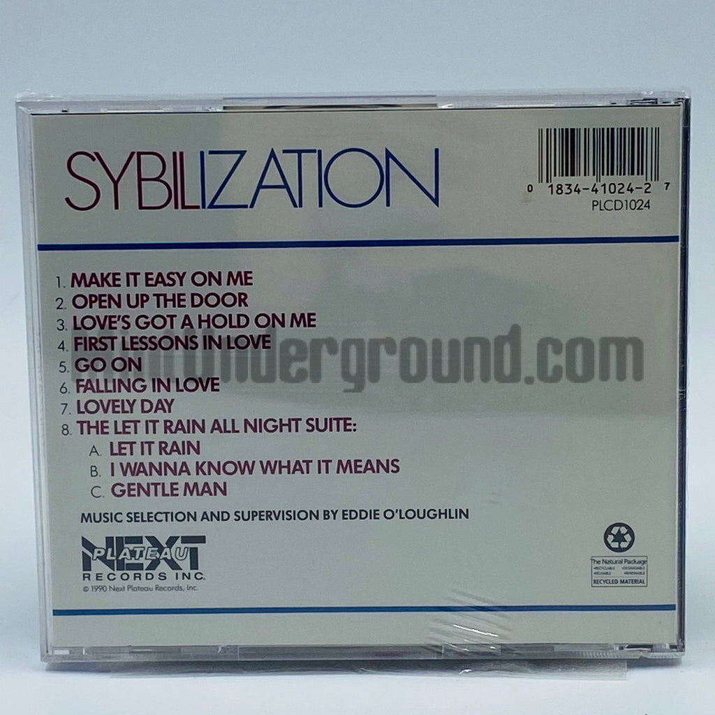Sybil – Sybilization CD, back cover