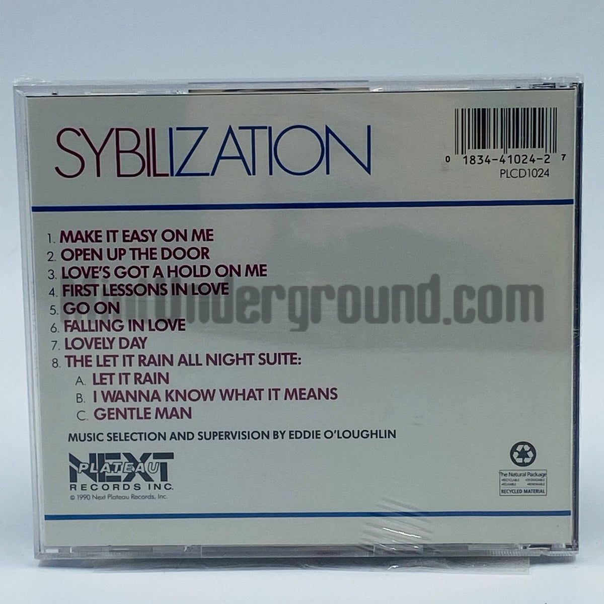 Sybil – Sybilization CD, back cover
