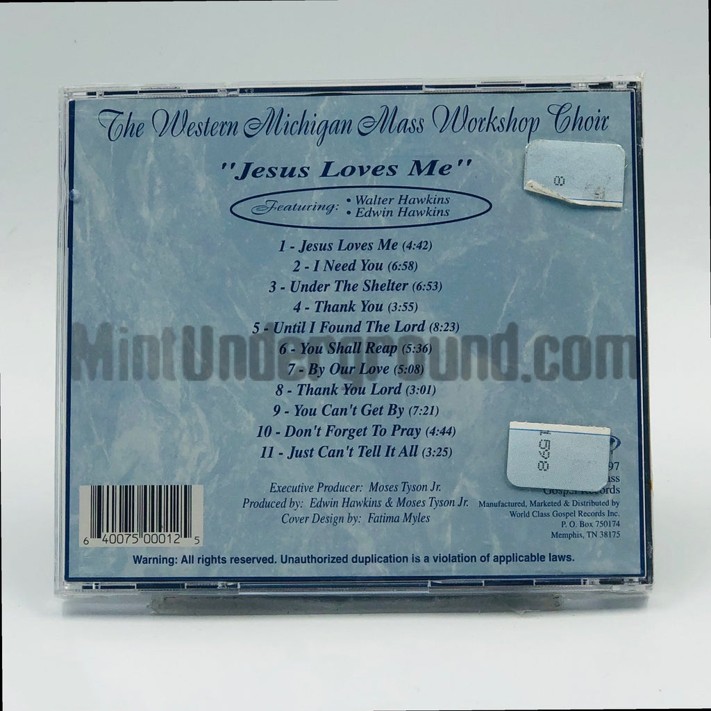 The Western Michigan Mass Workshop Choir – Jesus Loves Me CD, back cover