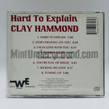 Clay Hammond: Hard To Explain: CD