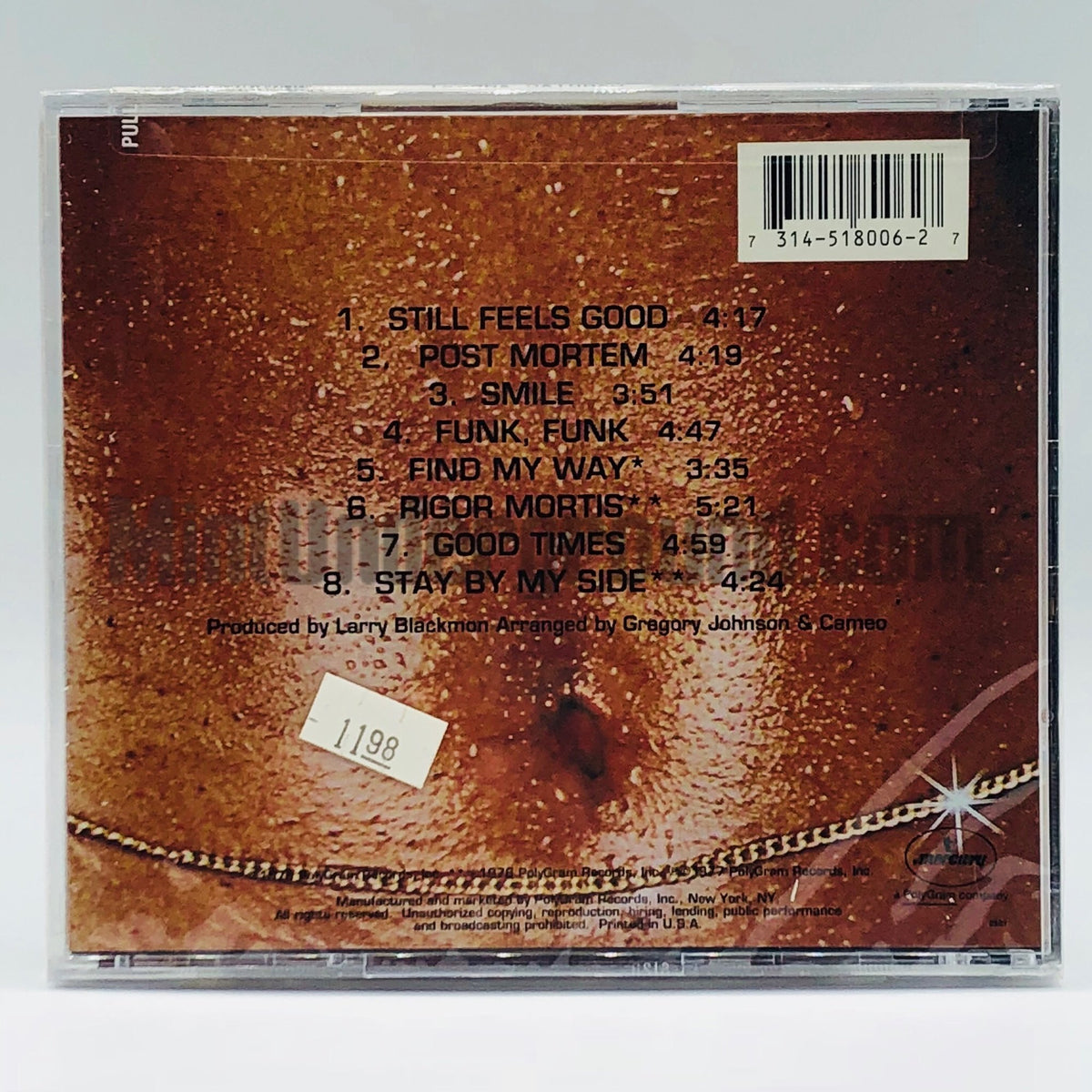 Cameo – Cardiac Arrest CD, additional photo 1
