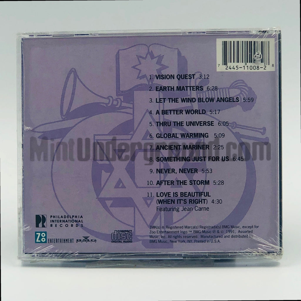 Universe featuring Dexter Wansel – Universe CD, back cover