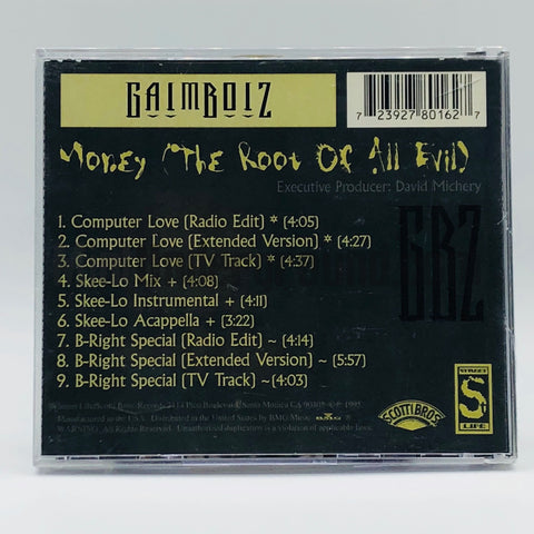 GaimBoiz: Money (The Root Of All Evil): CD Single