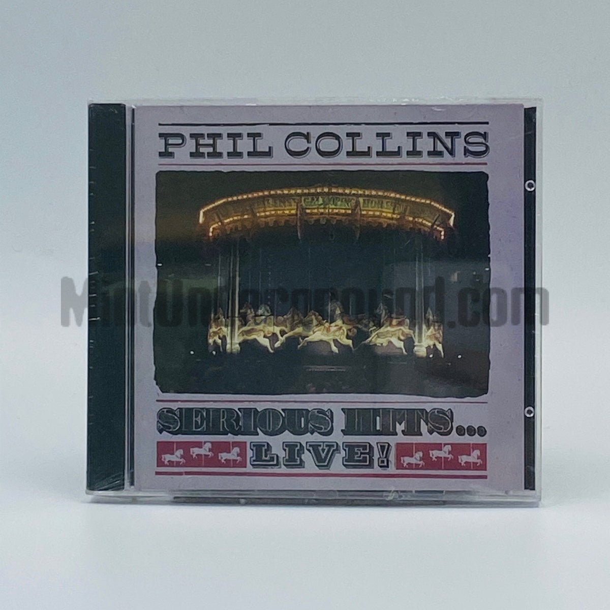 Phil Collins – Serious Hits...Live! CD, front cover