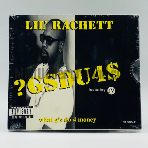 Lil' Rachett feat. LV: ?GSDU4$ (What G's Do 4 Money): CD Single