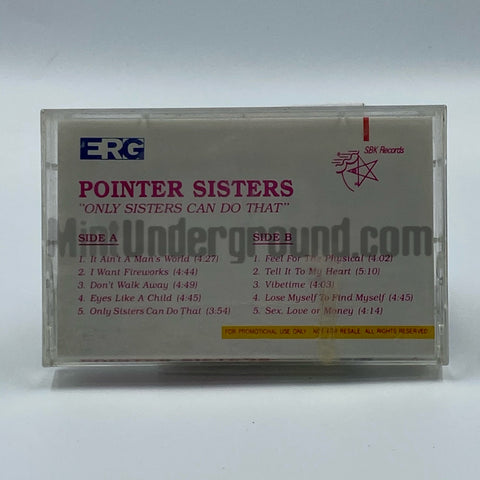 Pointer Sisters: Only Sisters Can Do That: Cassette