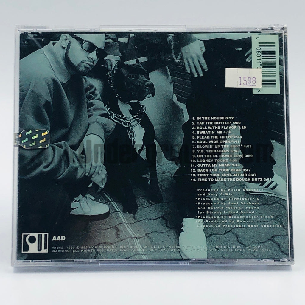 Young Black Teenagers – Dead Enz Kidz Doin' Lifetime Bidz CD, back cover