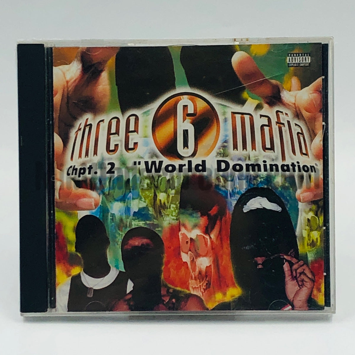 Three 6 Mafia – Chpt. 2: World Domination CD, front cover