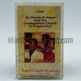 Dr. Charles G. Hayes And The Cosmopolitan Church Of Prayer Choir: Turn It Over To Jesus: Cassette Single