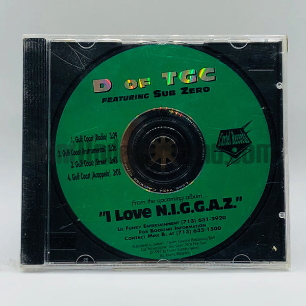 D Of Trinity Garden Cartel: Gulf Coast: CD Single – Mint Underground
