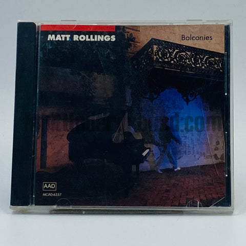 Matt Rollings: Balconies: CD