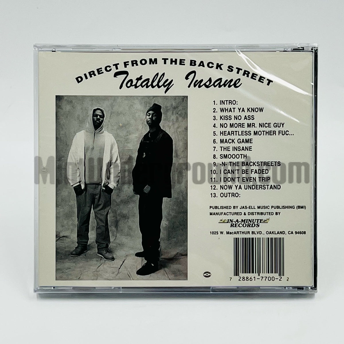 Totally Insane – Direct From The Back Street CD, additional photo 2