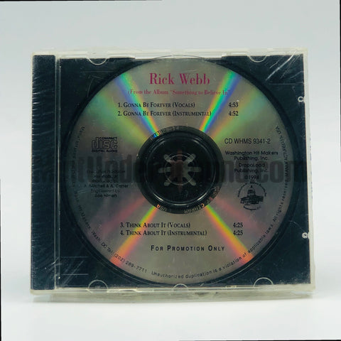 Rick Webb: Gonna Be Forever: CD Single