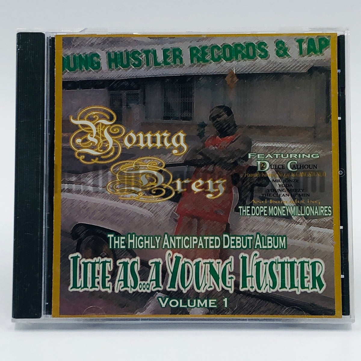 Young Drey – Lifes As A Young Hustler CD, front cover